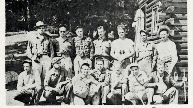 Pictured above are the male members of a previous biological camp. There were some girls there, too!